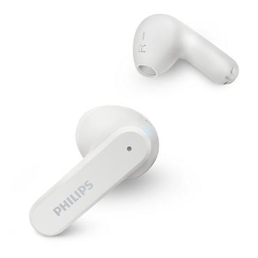 Philips TAT2139WT - ægte trådløse øretelefoner med mik.