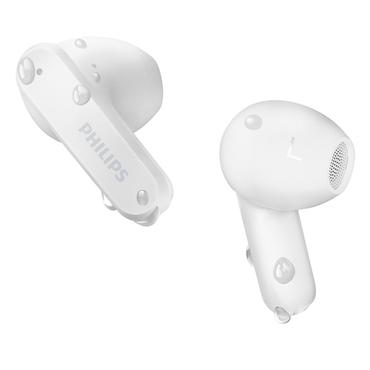 Philips TAT2139WT - ægte trådløse øretelefoner med mik.