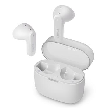 Philips TAT2139WT - ægte trådløse øretelefoner med mik.