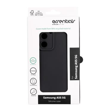 Samsung Galaxy A55 5G silicone back cover, black