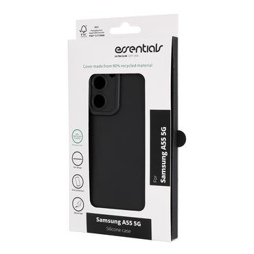 Samsung Galaxy A55 5G silicone back cover, black