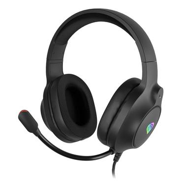 GENESIS NEON 213 Headset Ledningsført Håndholdt Opkald/musik USB Type-A Sort