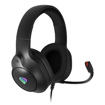 GENESIS NEON 213 Headset Ledningsført Håndholdt Opkald/musik USB Type-A Sort