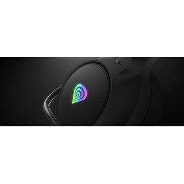 GENESIS NEON 213 Headset Ledningsført Håndholdt Opkald/musik USB Type-A Sort