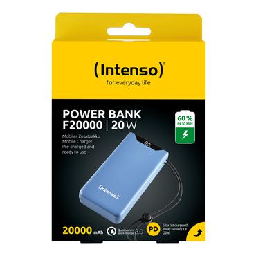 Intenso Power Bank F 20000 mAh Blå USB C/C
