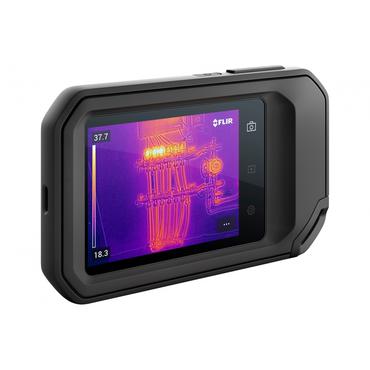 FLIR C-5 kamera med termisk billede Sort 160 x 120 pixel Indbygget skærm