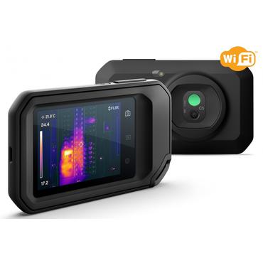 FLIR C-5 kamera med termisk billede Sort 160 x 120 pixel Indbygget skærm