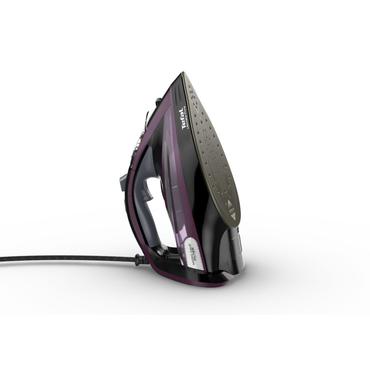 Tefal Ultimate Pure FV9835 strygejern Tør & dampstrygejern Durilium autoclean strygesål 3000 W Lilla