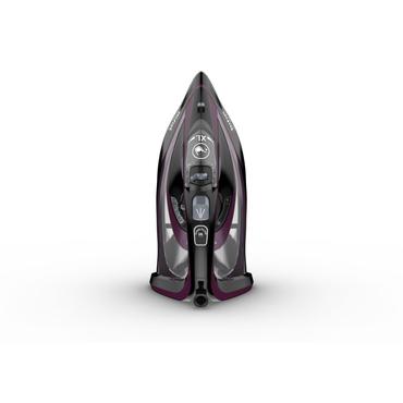 Tefal Ultimate Pure FV9835 strygejern Tør & dampstrygejern Durilium autoclean strygesål 3000 W Lilla