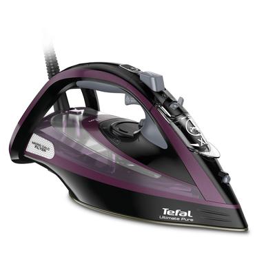 Tefal Ultimate Pure FV9835 strygejern Tør & dampstrygejern Durilium autoclean strygesål 3000 W Lilla