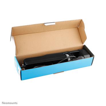 Neomounts - effektband - USB-C + USB-A - 3680 Watt - med kl&auml;mma f&ouml;r skrivbordsmontage