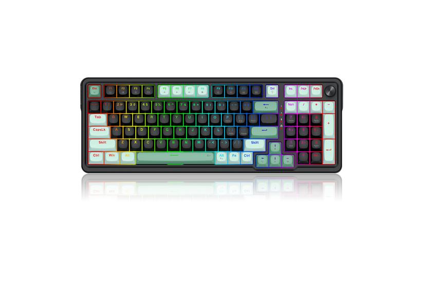REDRAGON K686BG-RGB-M tastatur USB Sort