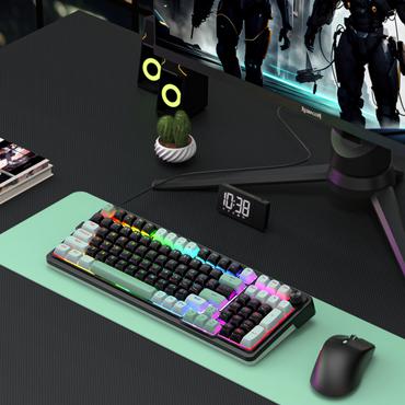 REDRAGON K686BG-RGB-M tastatur USB Sort