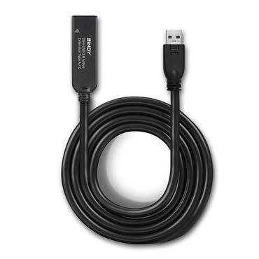 Lindy 20m USB 3.0 Aktivverl&auml;ngerung Typ A an C 20m Verl&auml;ngerung f&uuml;r ein USB Typ C Ger&auml;t an einem USB Typ A Computer (43375)