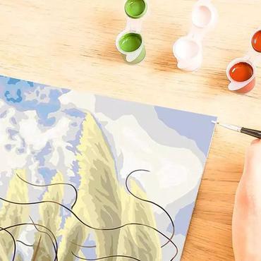 Ravensburger 23611 male side & bog Farve efter talsæt