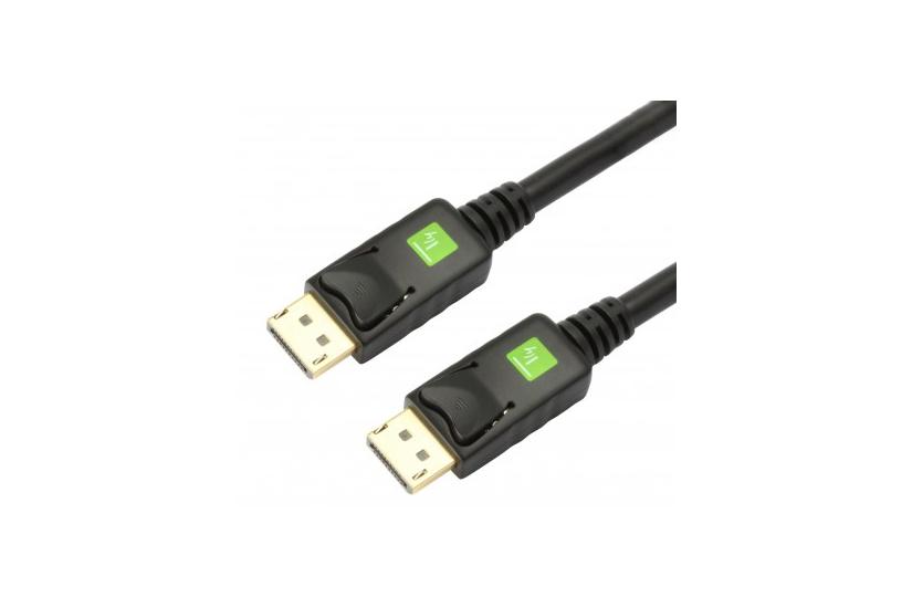 Techly ICOC-DSP-A-005 DisplayPort kabel 0,5 m Sort