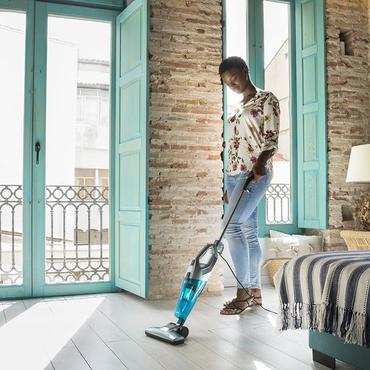 Cecotec Conga Popstar 1000 DuoStick Easy 2-i-1 stangstøvsuger Vekselstrøm Dry Poseløs 0,8 L 800 W Sort, Sølv, Turkis