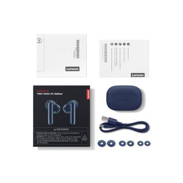 Lenovo - True wireless-h&ouml;rlurar med mikrofon