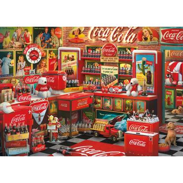 Schmidt Spiele Coca Cola - Nostalgie-Shop, jigsaw puzzle (1000 pieces)