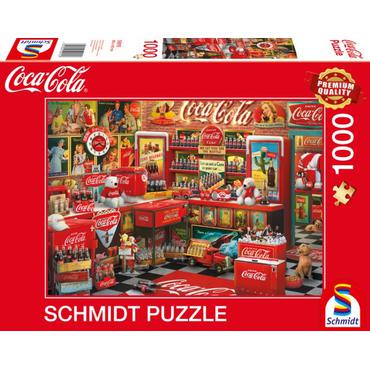 Schmidt Spiele Coca Cola - Nostalgie-Shop, jigsaw puzzle (1000 pieces)