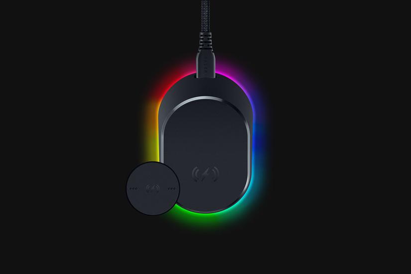 Razer Mouse Dock Pro trådløs opladningsstander - 4 KHz transceiver