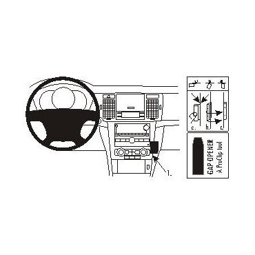Brodit ProClip - monteringsbeslag til køretøjer
