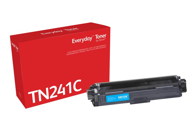 Xerox Everyday Cyan Toner ers. Brother TN241C