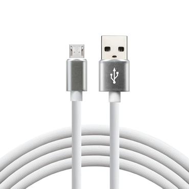 Everactive CBS-1MW USB-kabel 1 m USB A Micro-USB A Hvid