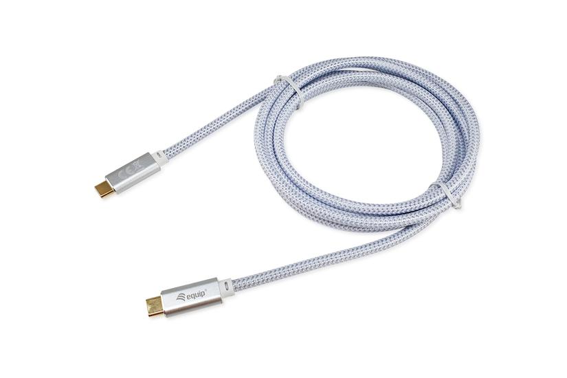 Equip 128360 USB-kabel USB 3.2 Gen 2 (3.1 Gen 2) 3 m USB C Hvid
