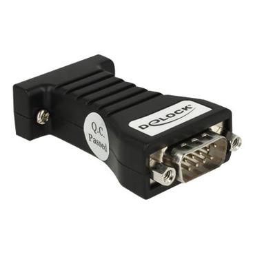 DeLOCK Isolator 1 x Serial RS-232 DB9 female to 1 x Serial RS-232 DB9 male 3 kV