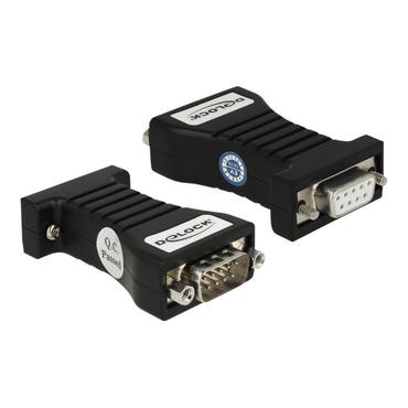 DeLOCK Isolator 1 x Serial RS-232 DB9 female to 1 x Serial RS-232 DB9 male 3 kV