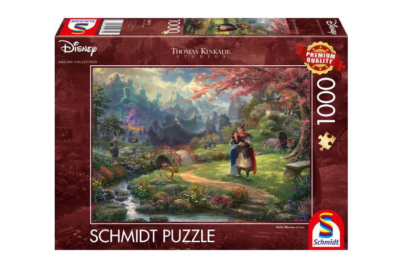 Schmidt Spiele 4059672 Puslespil 1000 stk Tegnefilm