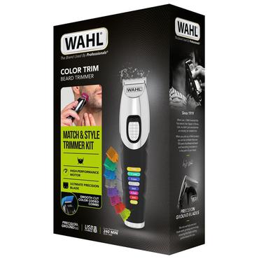 Wahl Color Trim AC/Battery 8 1.3 cm Black  Stainless steel