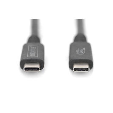 DIGITUS - USB typ C-kabel - 24 pin USB-C till 24 pin USB-C - 1 m