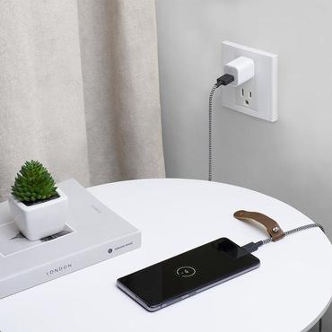 Native Union BELT-AC-ZEB-NP USB-kabel 1,2 m USB A USB C Sort, Hvid