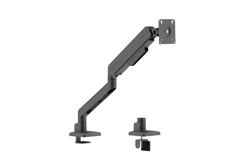 Deltaco Monitor desk mount, gas spring, 17-45" 16 kg
