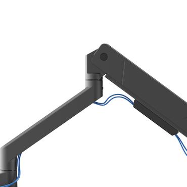 Deltaco Monitor desk mount, gas spring, 17-45" 16 kg