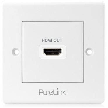 PureLink PureInstall PI100 stikkontakt HDMI Hvid