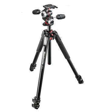 Manfrotto MK055XPRO3-3W kamerastativ Digital-/filmkameraer 3 ben Sort