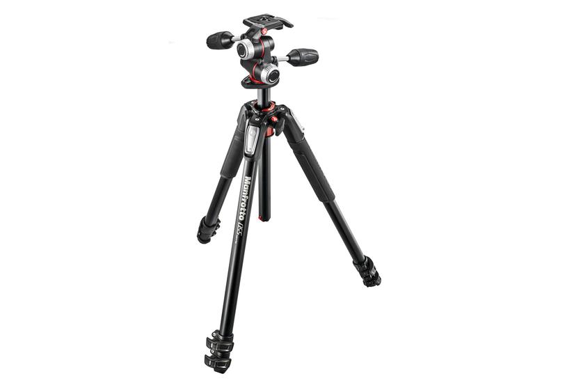 Manfrotto MK055XPRO3-3W kamerastativ Digital-/filmkameraer 3 ben Sort
