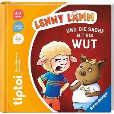 tiptoi Lenny Lamm und die Sache mit der Wut bog Børn Tysk Indbundet 16 Sider