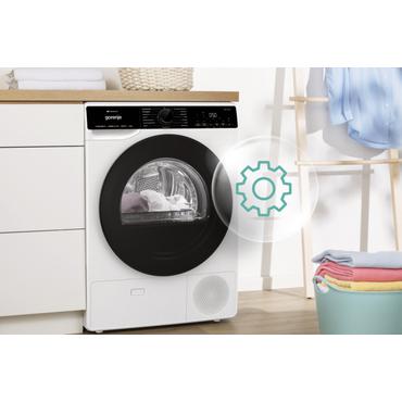 Gorenje DPNA93W tørretumbler Fritstående Front-læsning 9 kg Hvid