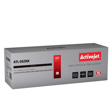 Activejet Tonerpatron ATL-502NX (erstatning Lexmark 502X/50F2X00; Supreme; 10000 sider; sort)