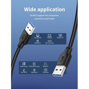 USB 3.2 Gen 1 kabel,, USB-A: