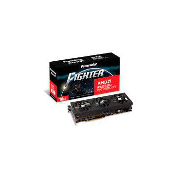PowerColor Fighter Radeon RX 7800 XT Grafikkort - 16GB GDDR6