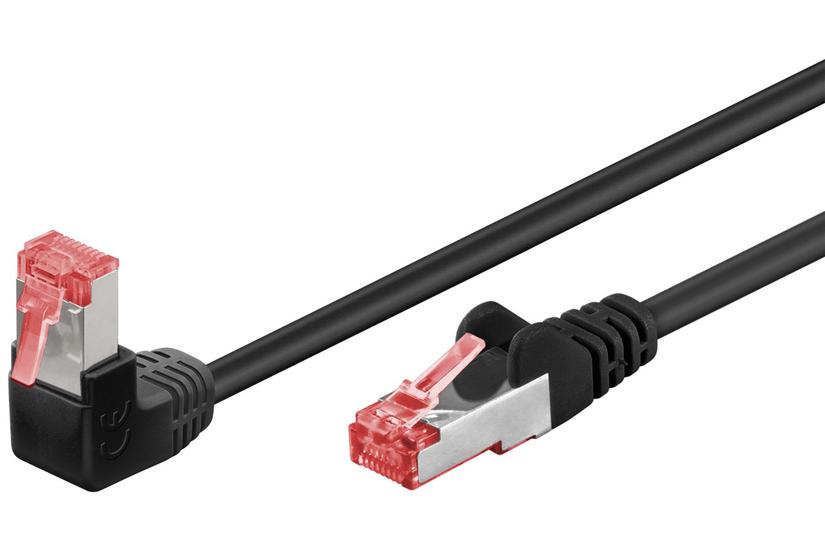 Goobay 51541 netv&aelig;rkskabel Sort 0,25 m Cat6 S/FTP (S-STP)