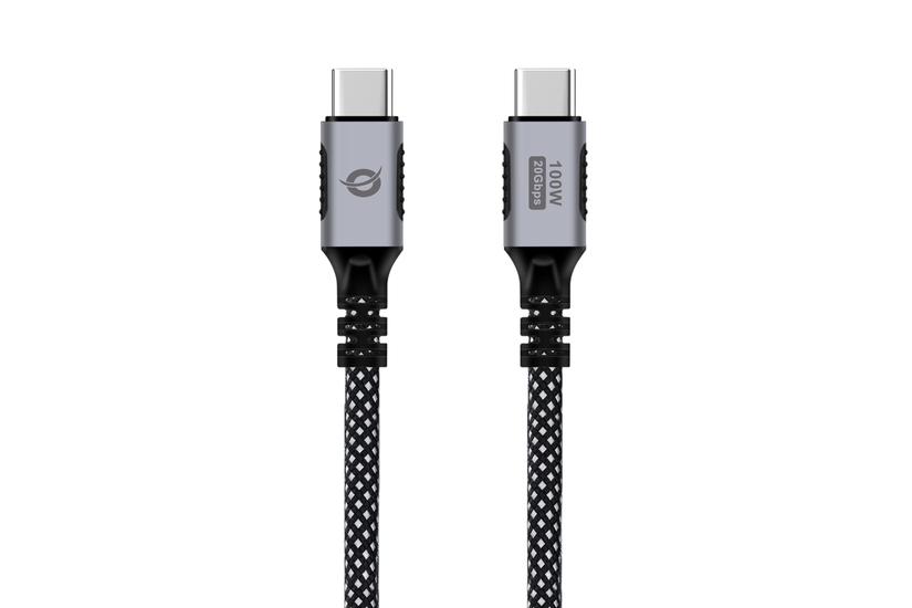 CONCEPTRONIC Kabel USB-C 3.2 -> C PD3.0 1.20m 5A  4K60Hz sw