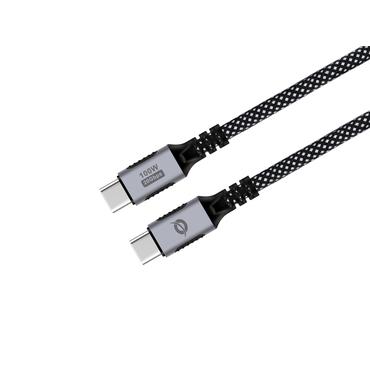 CONCEPTRONIC Kabel USB-C 3.2 -> C PD3.0 1.20m 5A  4K60Hz sw