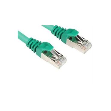 Sharkoon patch n&auml;tverkskabel SFTP, RJ-45, med Cat.7a r&aring;kabel (gr&ouml;n, 7,5 meter)