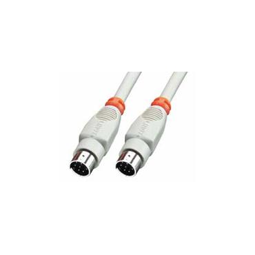 Lindy 8 Pin Mini DIN Cable 2 m parallelkabel Grå